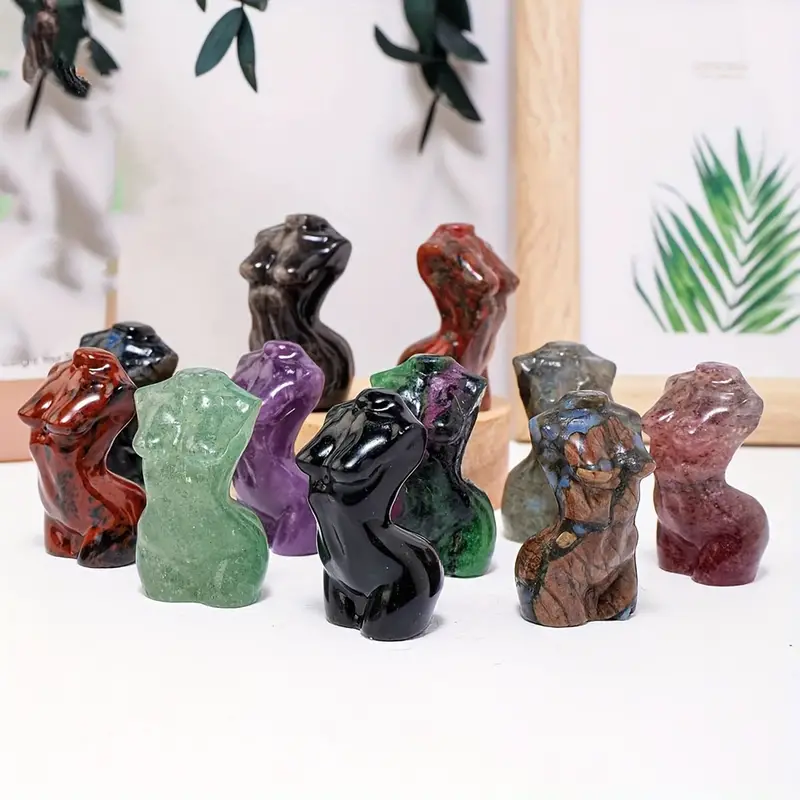 Crystal Female Statue (Random 2 Pieces Blind Box)