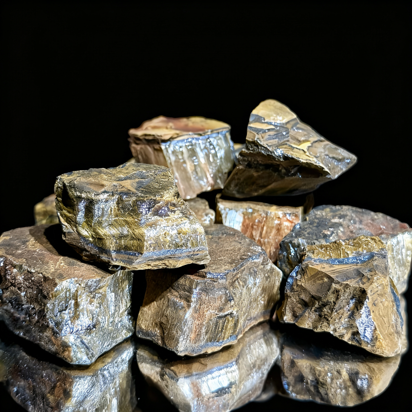 Crystal rough stone
