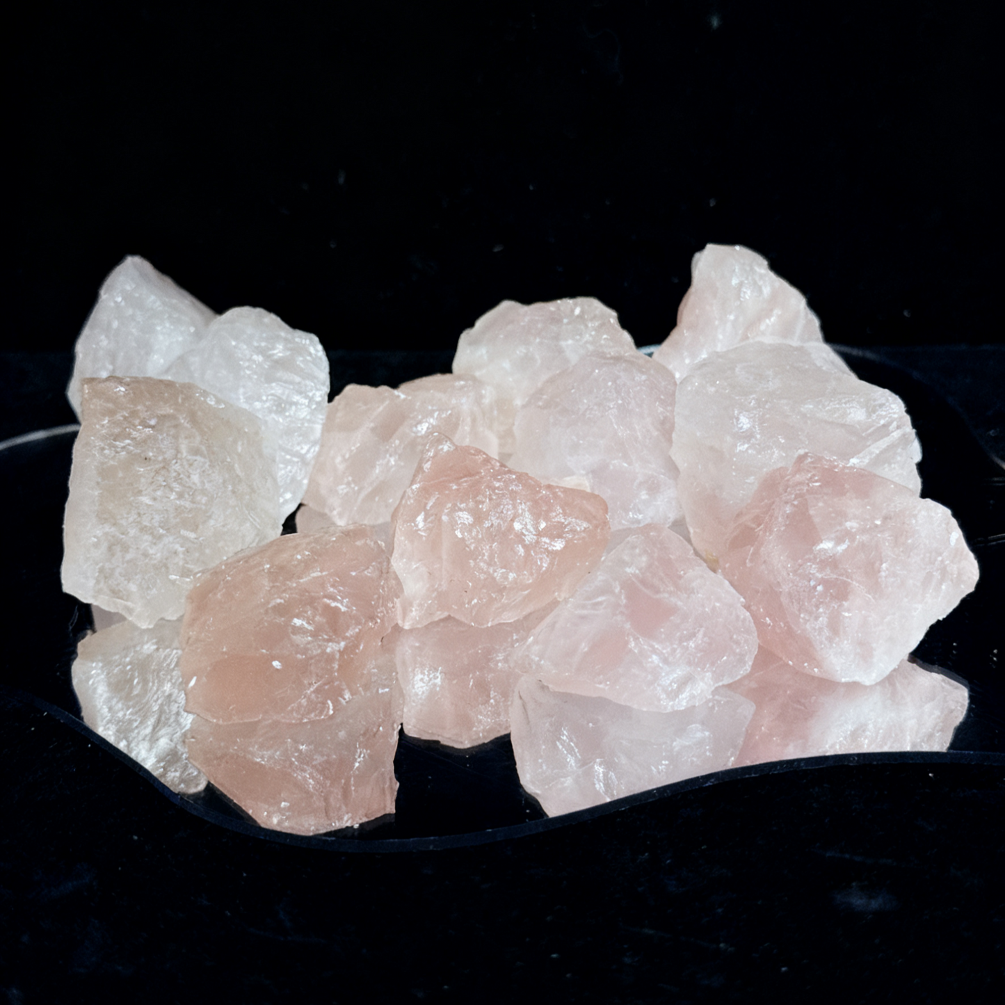 Crystal rough stone
