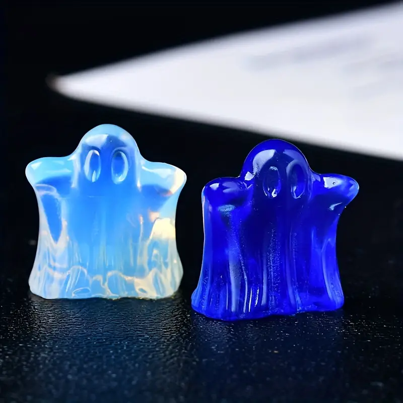 Crystal Ghost Carved Figurine (Random 2 Pieces Blind Box)