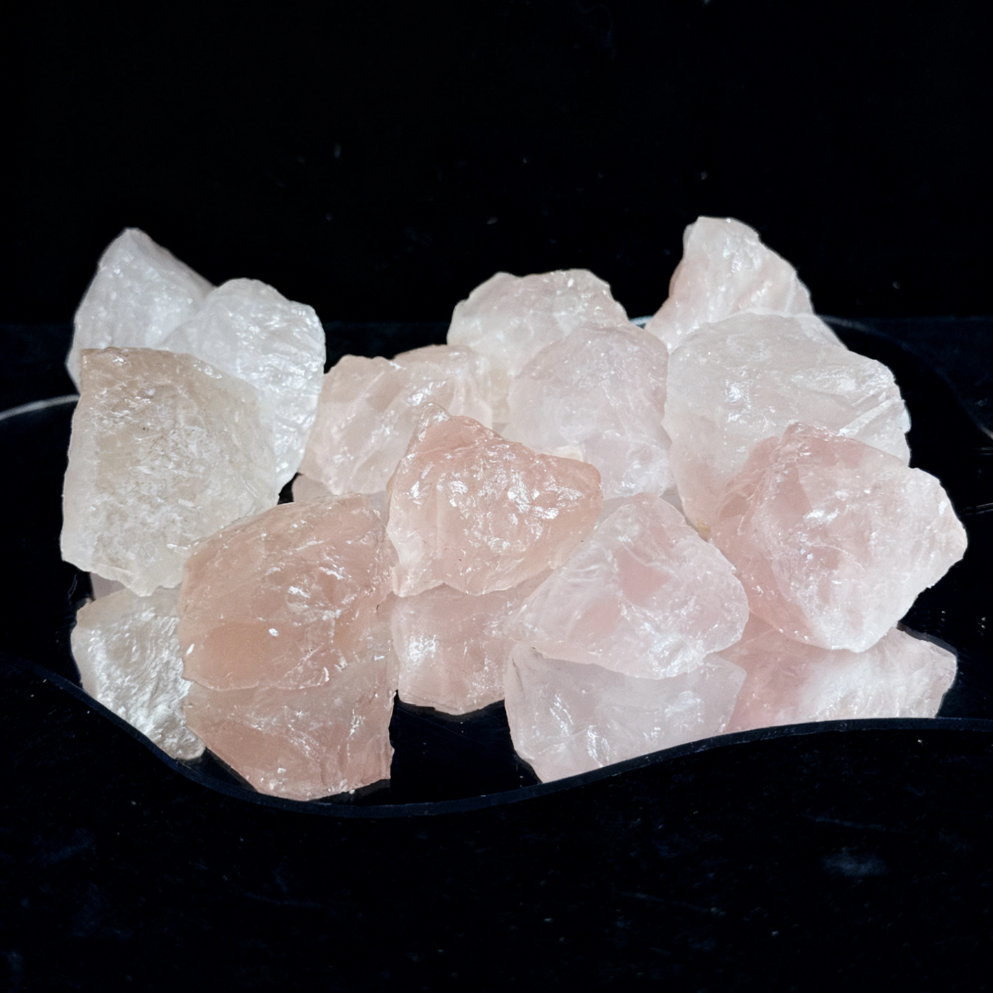 Crystal rough stone