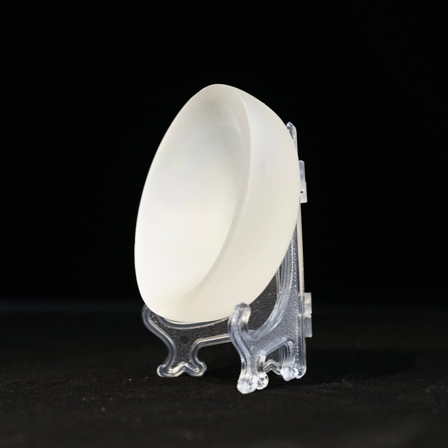 Transparent plaster bowl