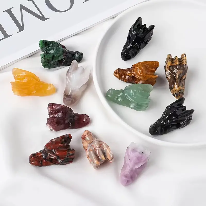 Crystal Spirit Beast: Dragon Figurine (Random 2 Pieces Blind Box)
