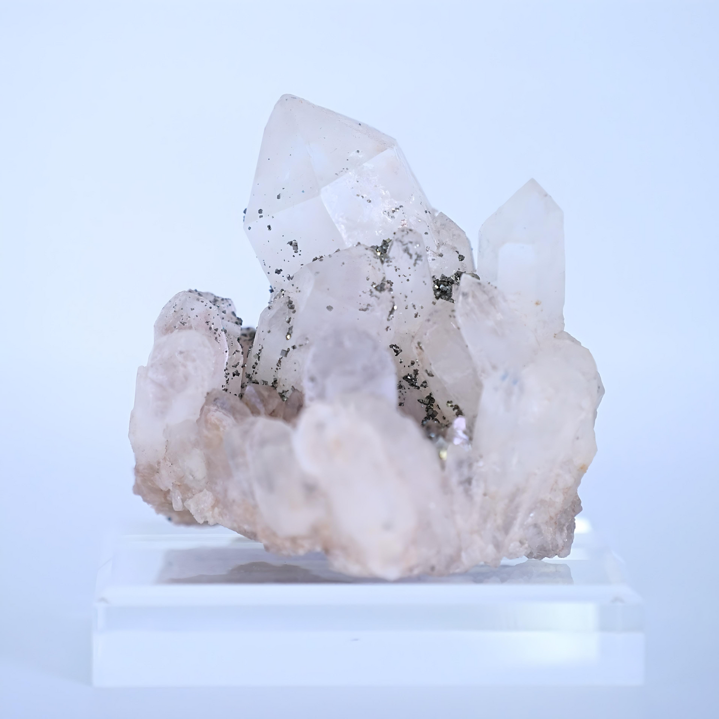 Quartz with Pyrite