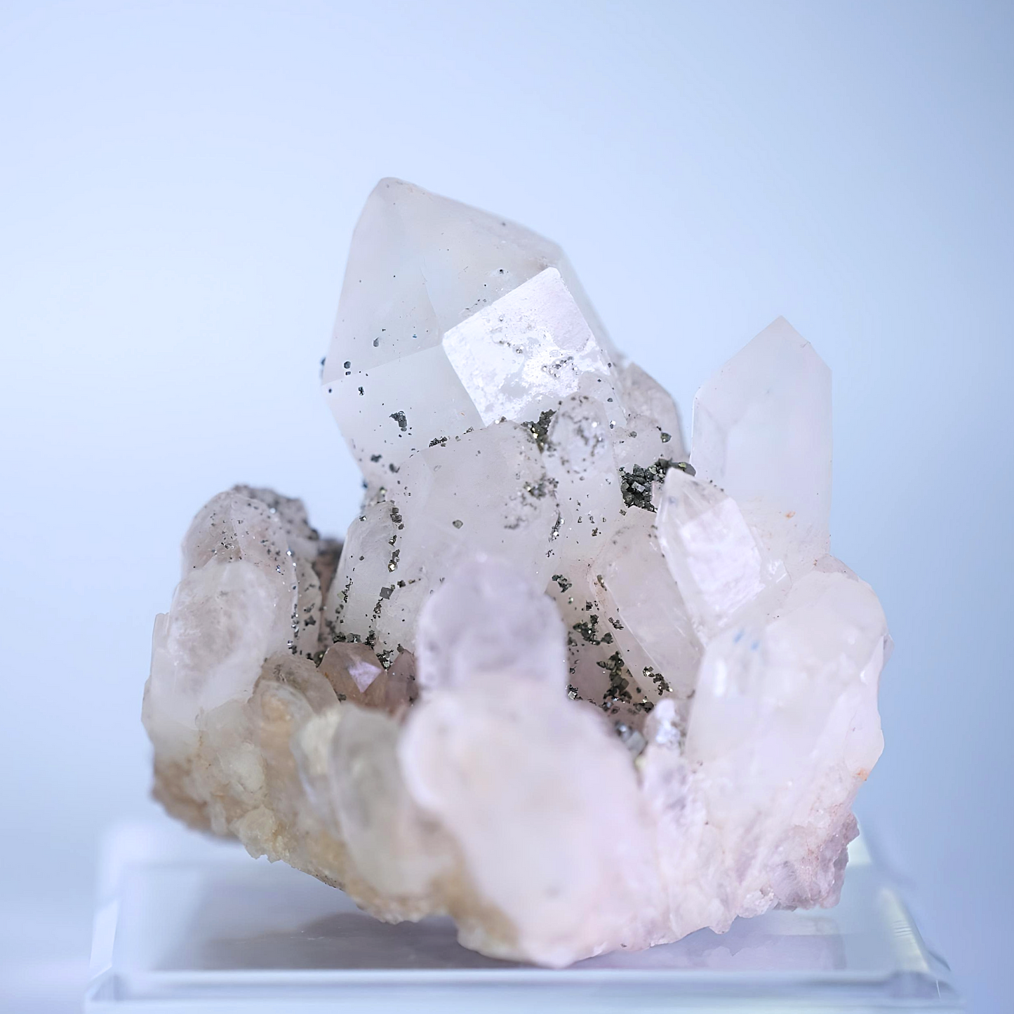 Quartz with Pyrite