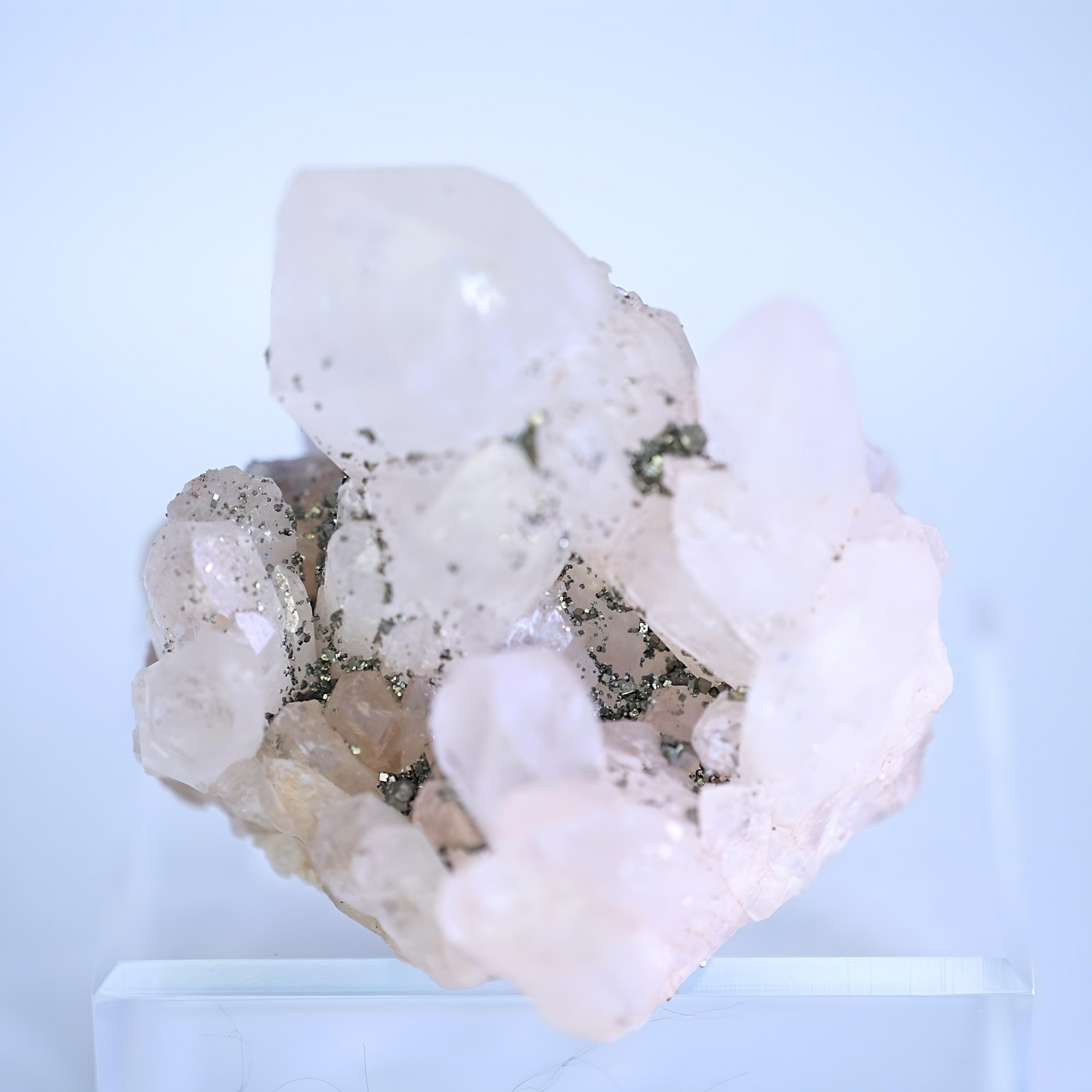 Quartz with Pyrite