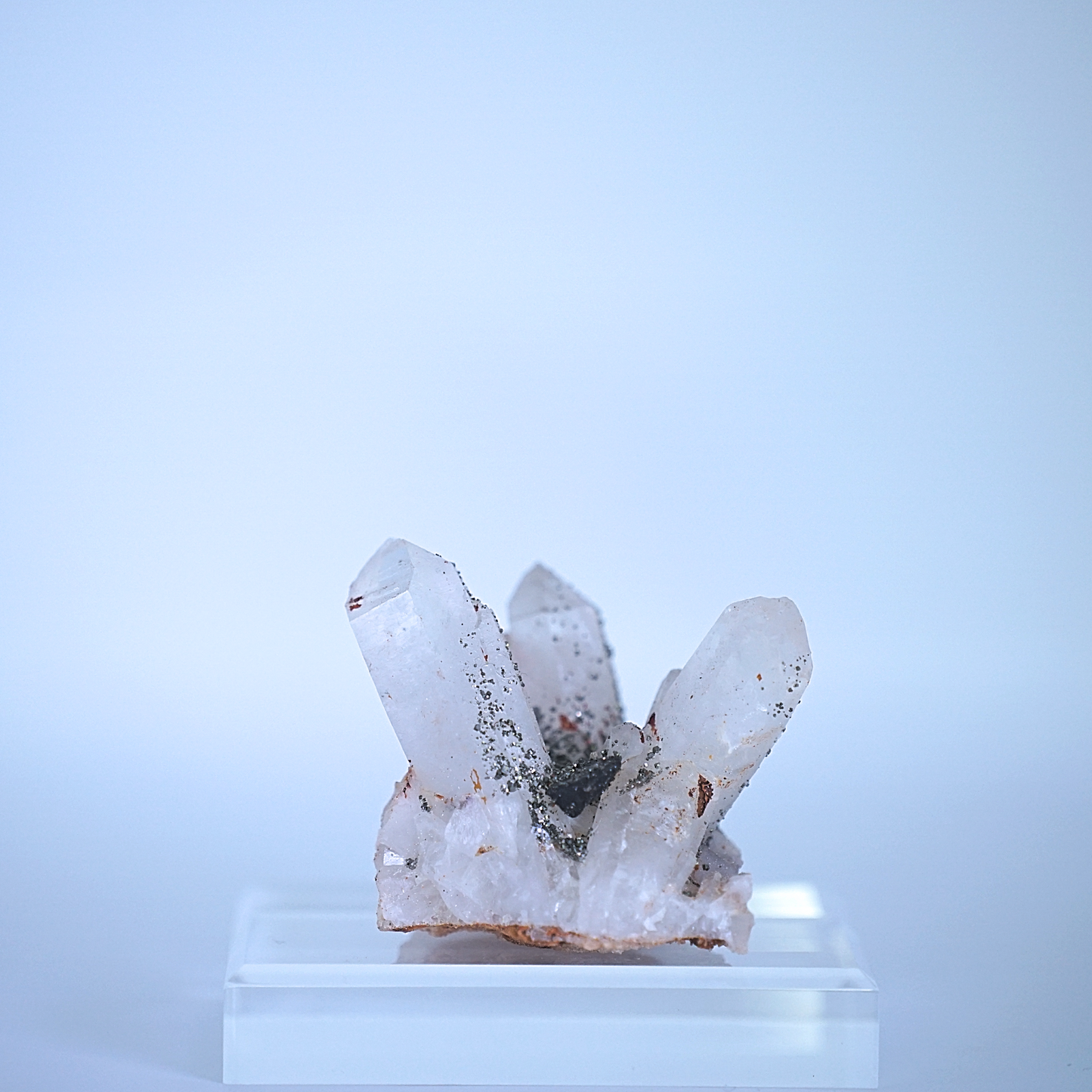 Quartz with Pyrite