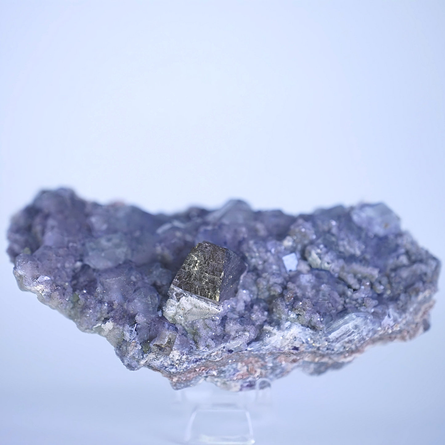 Quartz with Pyrite