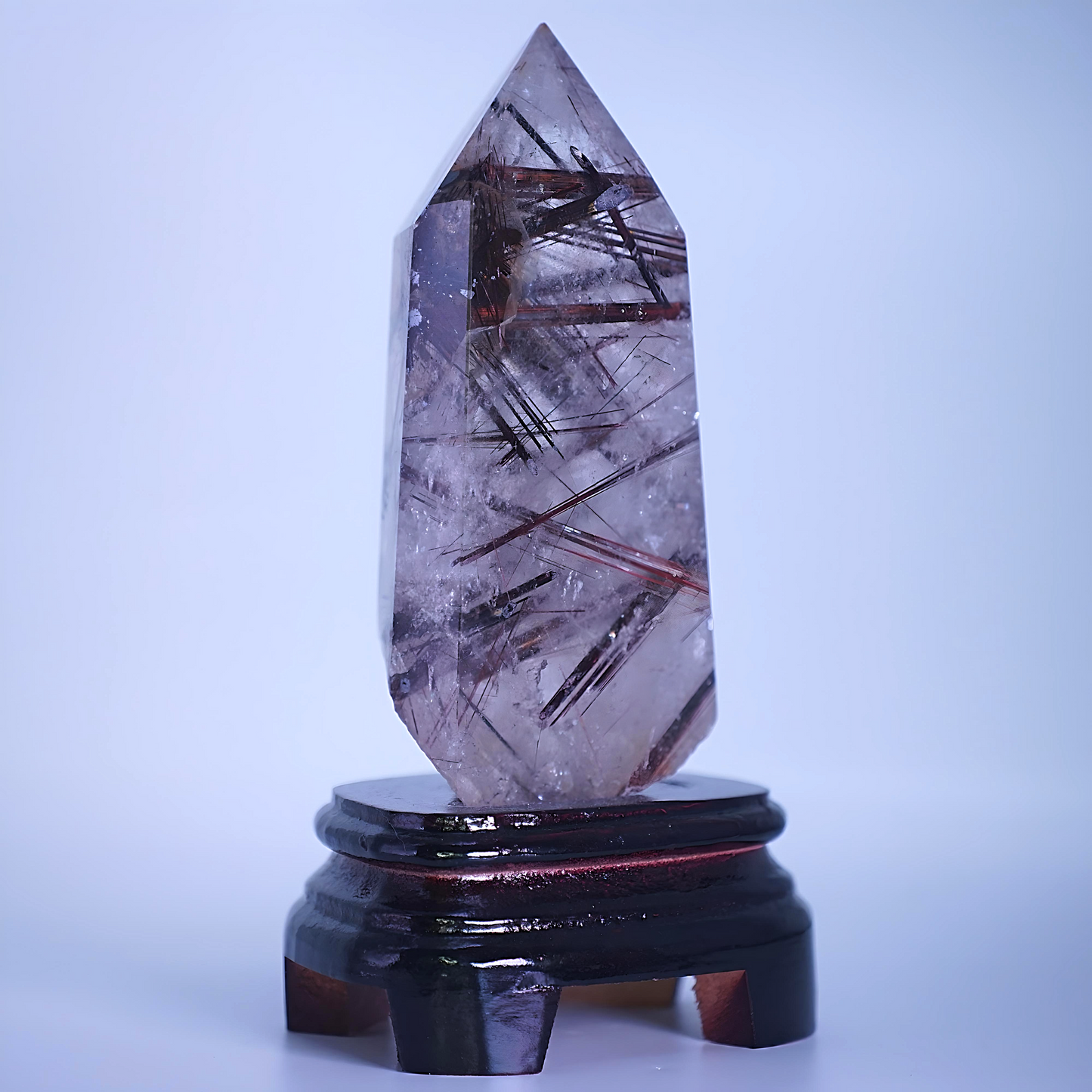 Bronze Rutilated Quartz Crystal Point