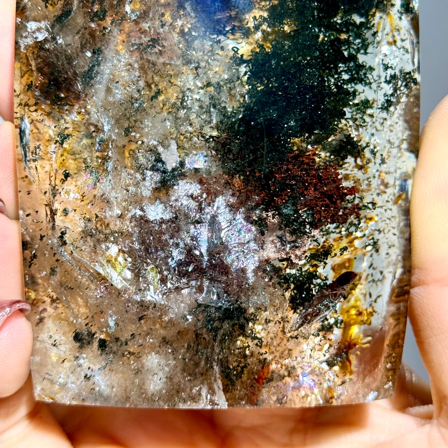 綠幽靈景石