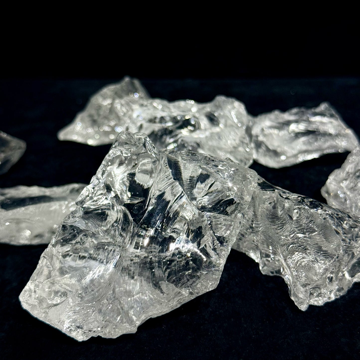 Crystal rough stone