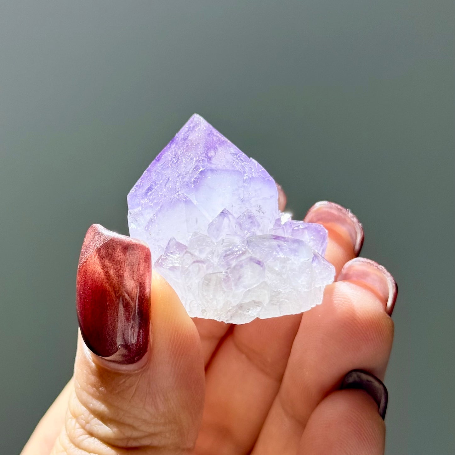 菠蘿紫水晶簇
