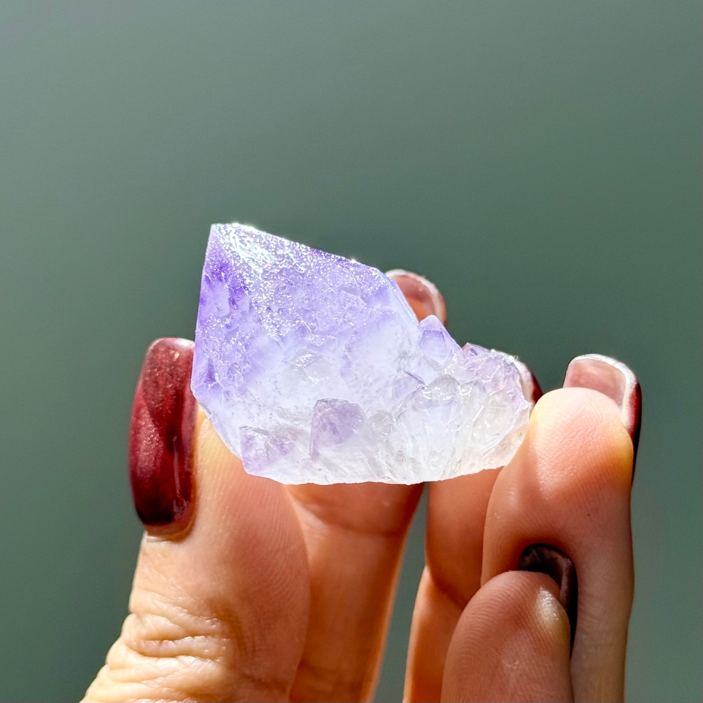 菠蘿紫水晶簇