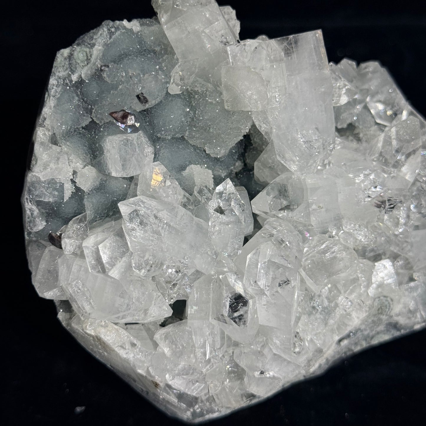 藍底鑽石魚眼石