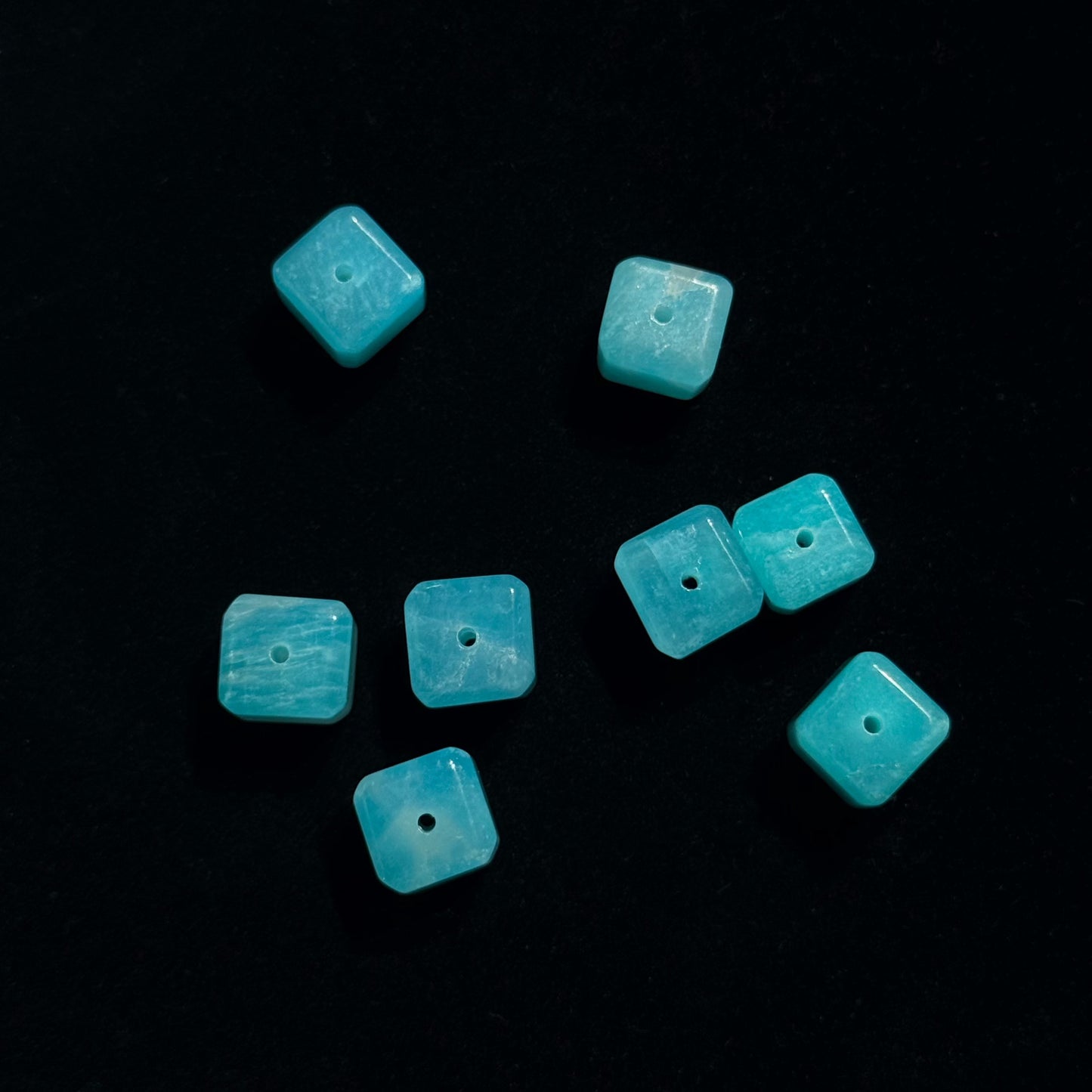 DIY- 天河石方糖配珠