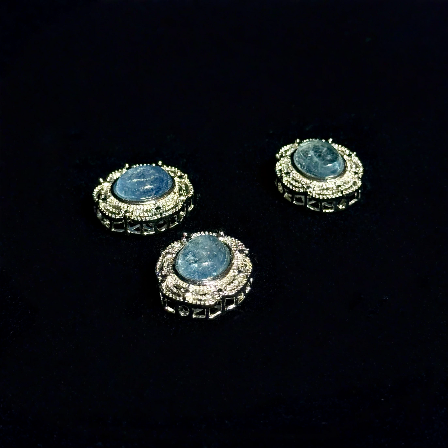 DIY- 海藍寶橢圓形盒子