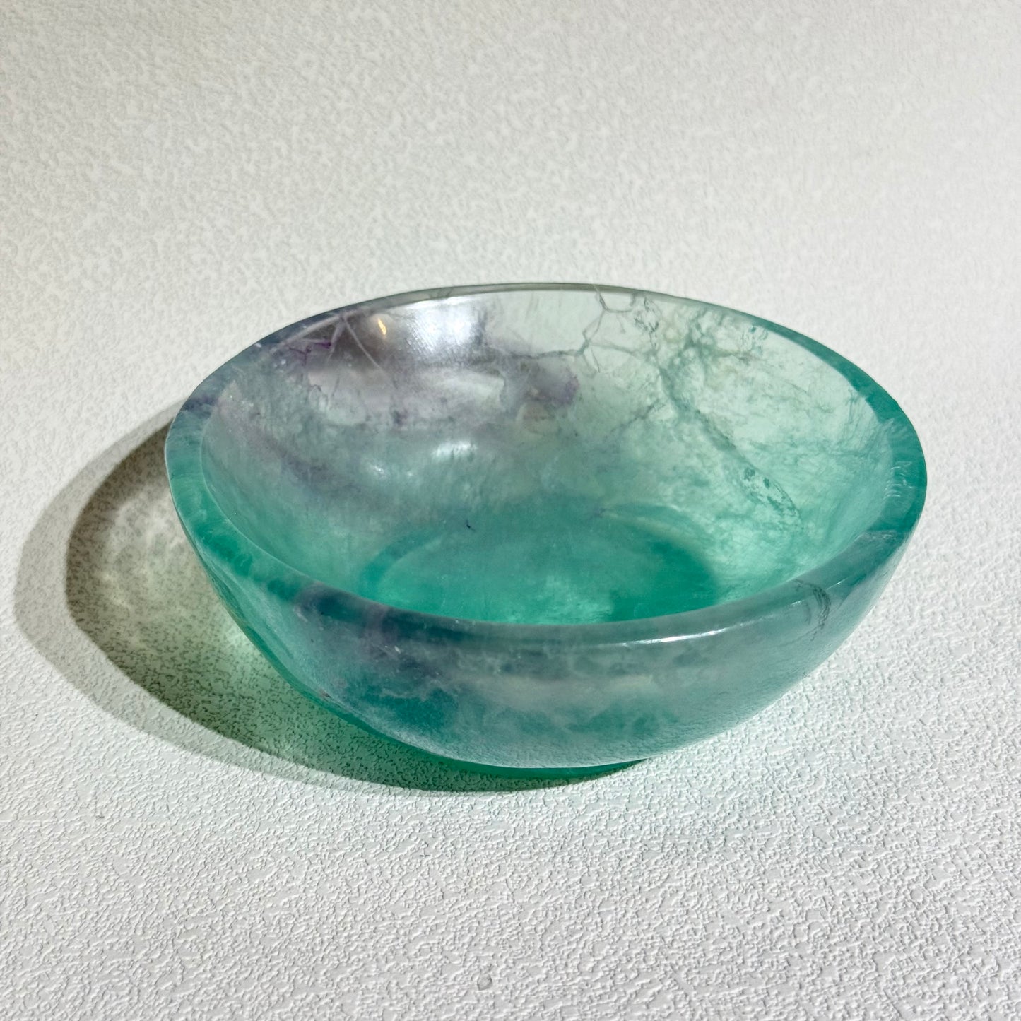 螢石碗-A款|天然水晶消磁碗|Fluorite Bowl|淨化水晶・清理負能量・提升專注與清晰思緒