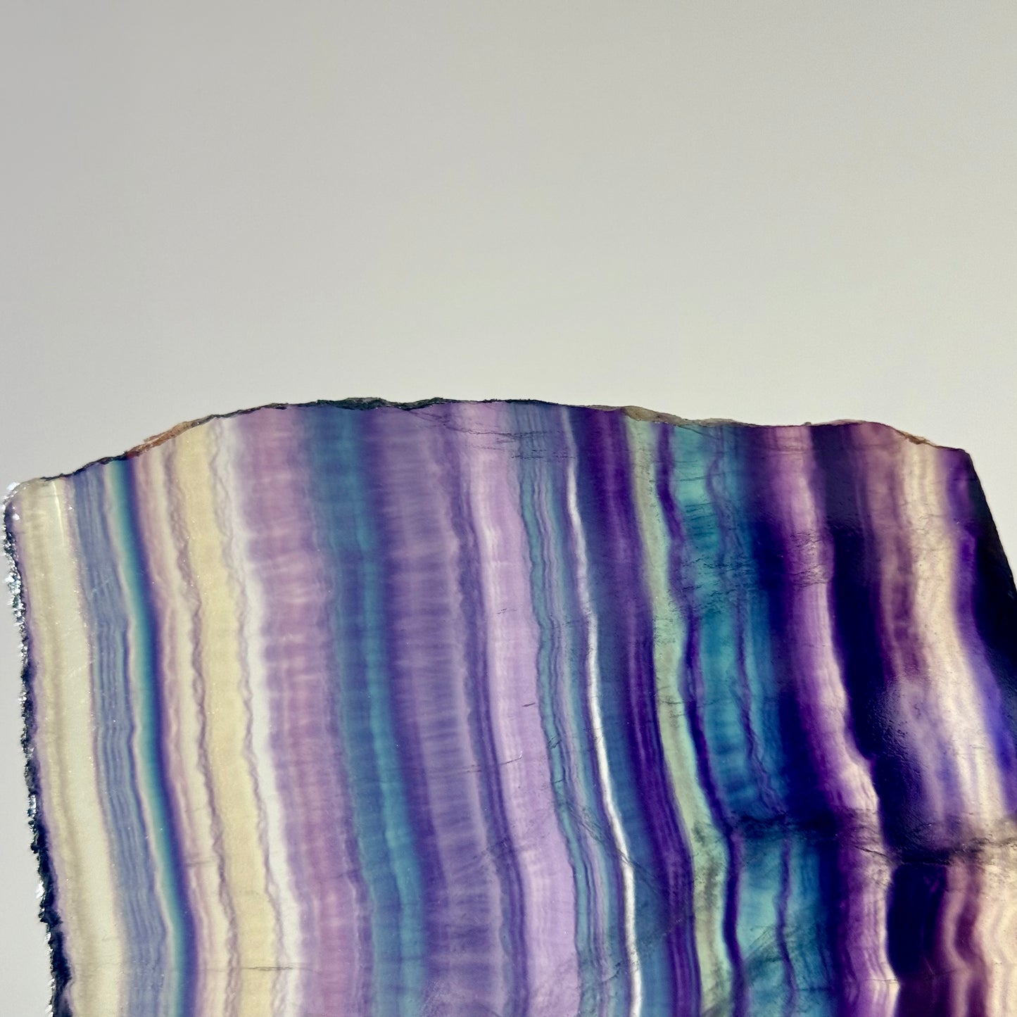 千層螢石平板|天然水晶擺件|Multi-layer Fluorite Slab|平衡能量・提升專注・理順思緒