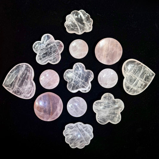 Rose Quartz Dish - Heart Shape