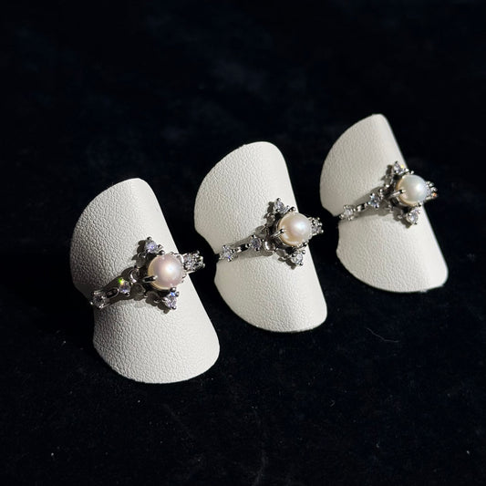 Freshwater pearl ring