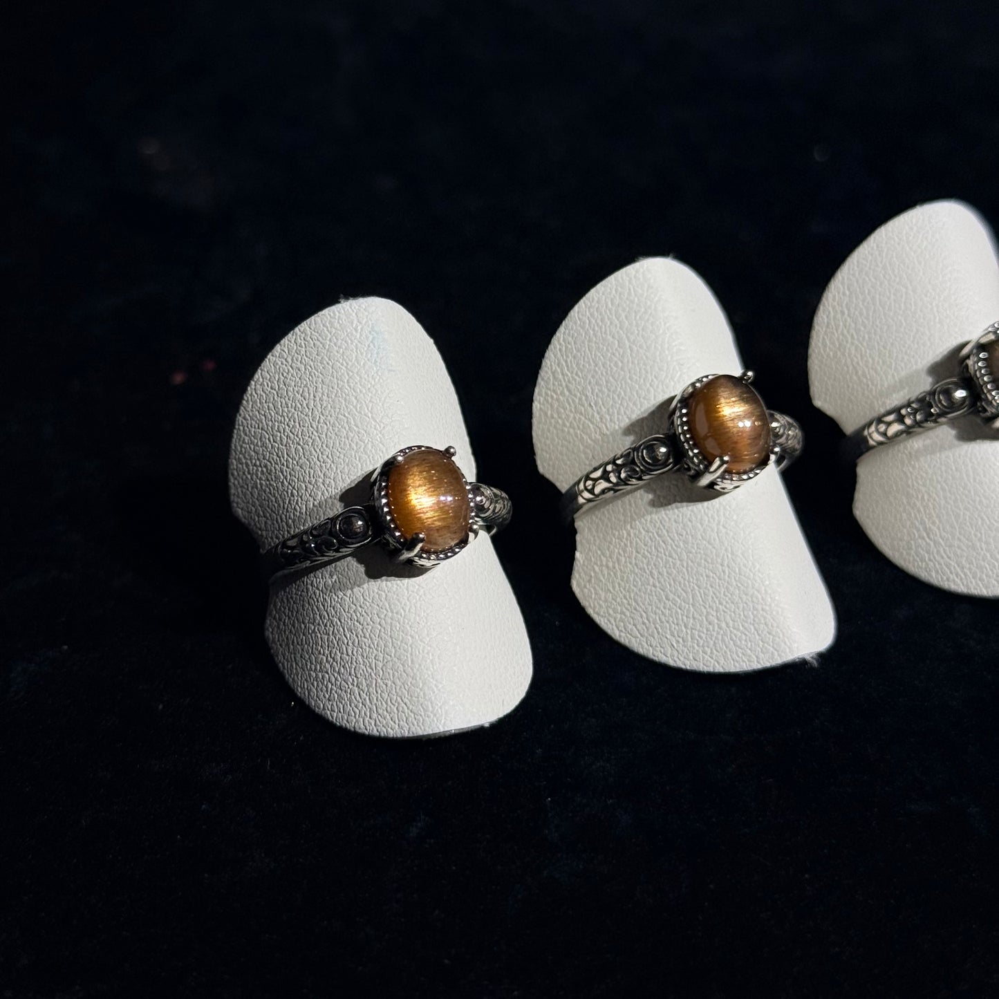 Black Gold Super Seven Ring