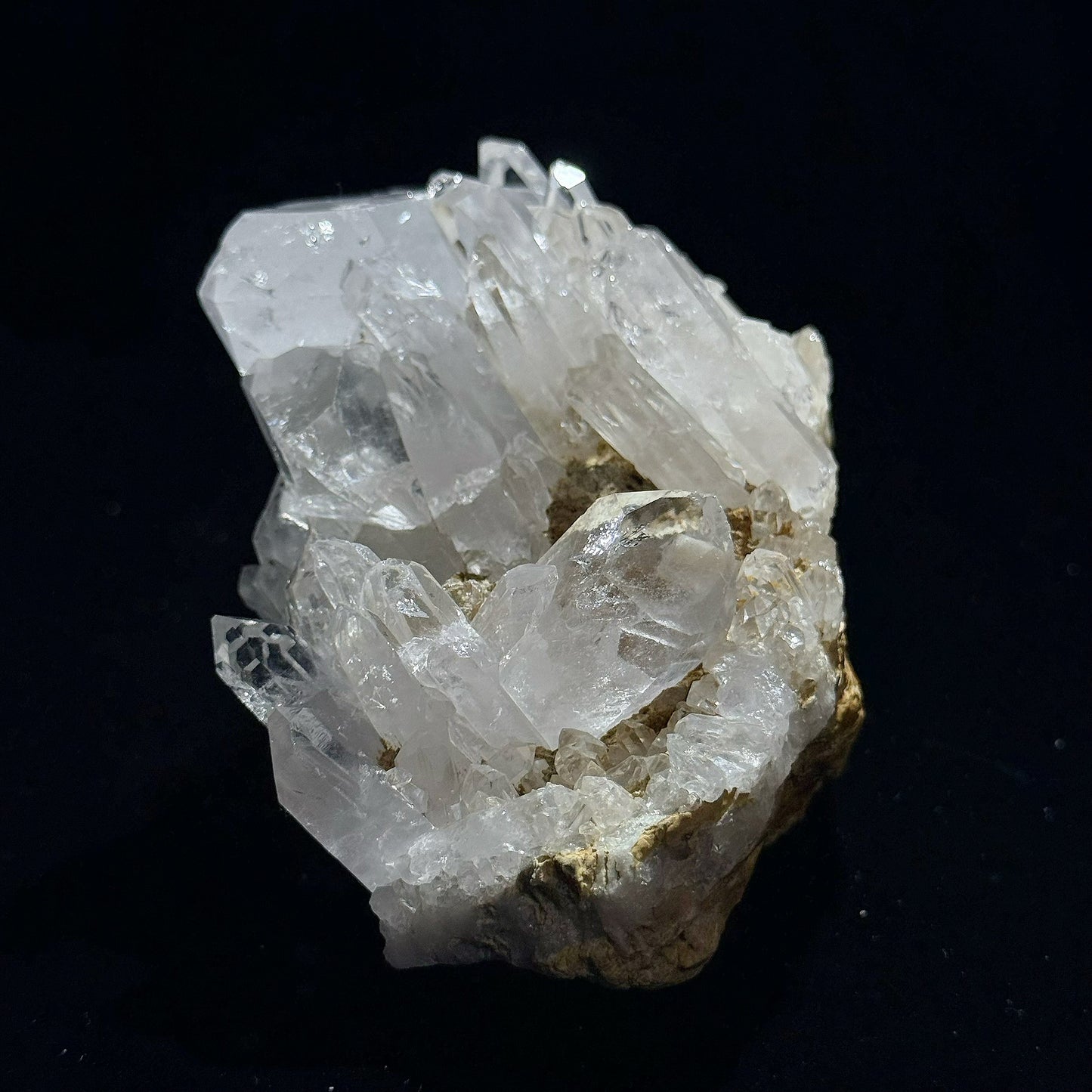 印度喜瑪縫合白水晶簇｜天然水晶簇原礦｜Indian Himalayan Suture Quartz Cluster｜淨化能量・放大意念・守護空間