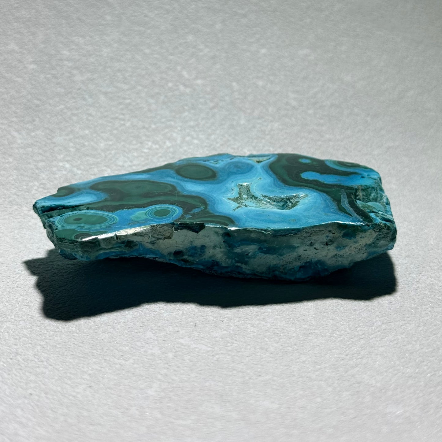 硅孔雀石原石｜天然礦石擺件｜Chrysocolla Raw Stone｜舒緩壓力・穩定情緒・溫柔療癒