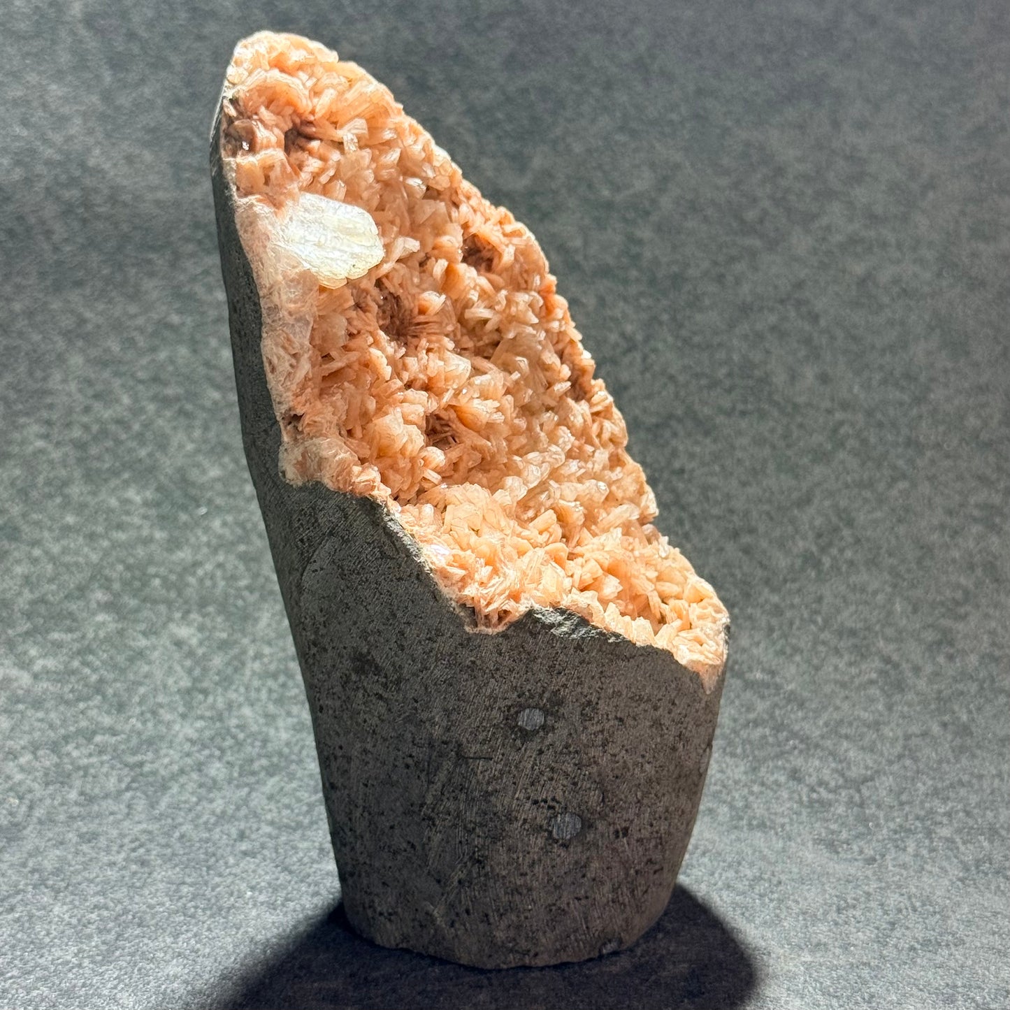 印度魚眼石全沸石淨化擺件