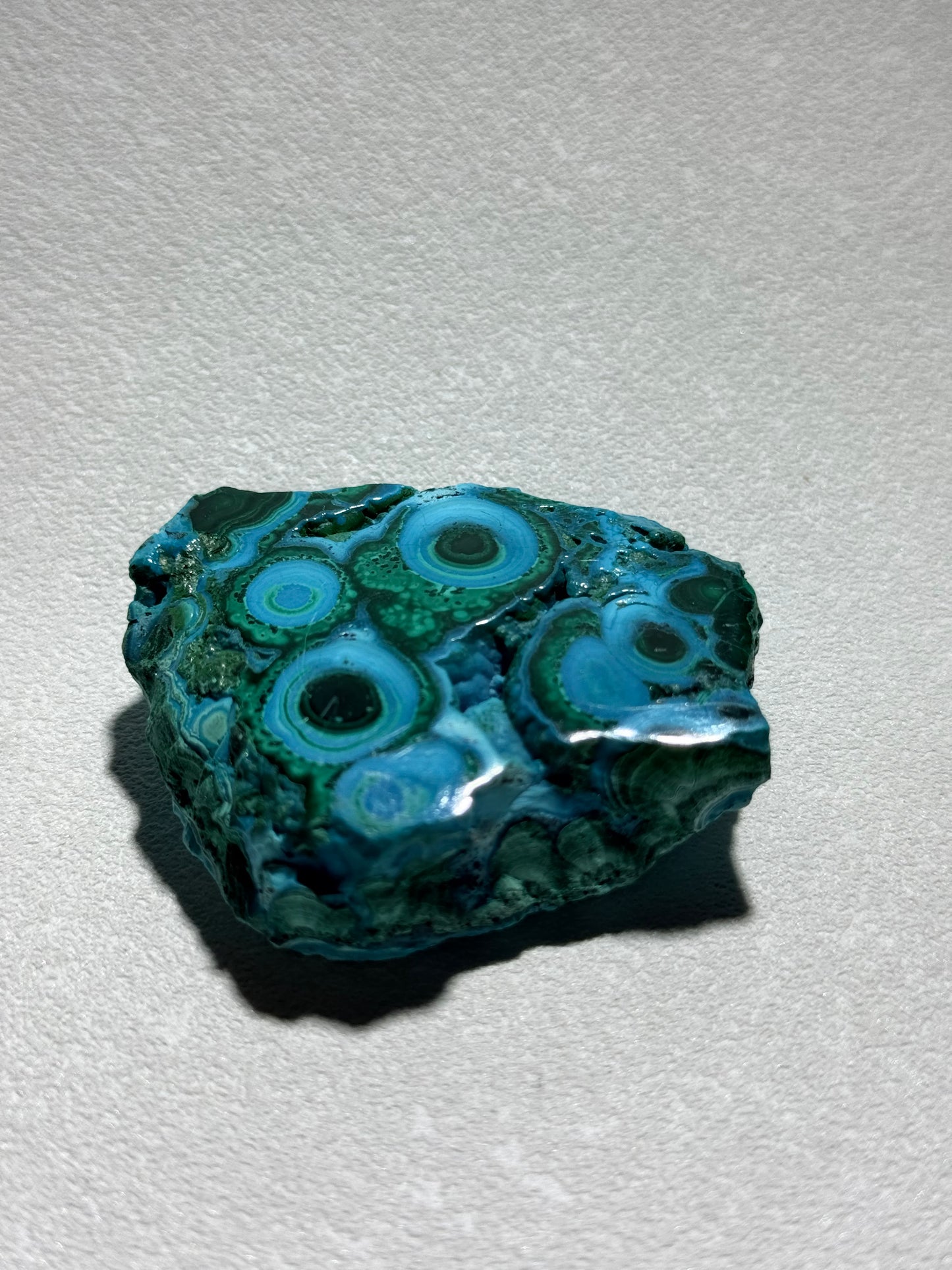 硅孔雀石原石｜天然礦石擺件｜Chrysocolla Raw Stone｜舒緩壓力・穩定情緒・溫柔療癒