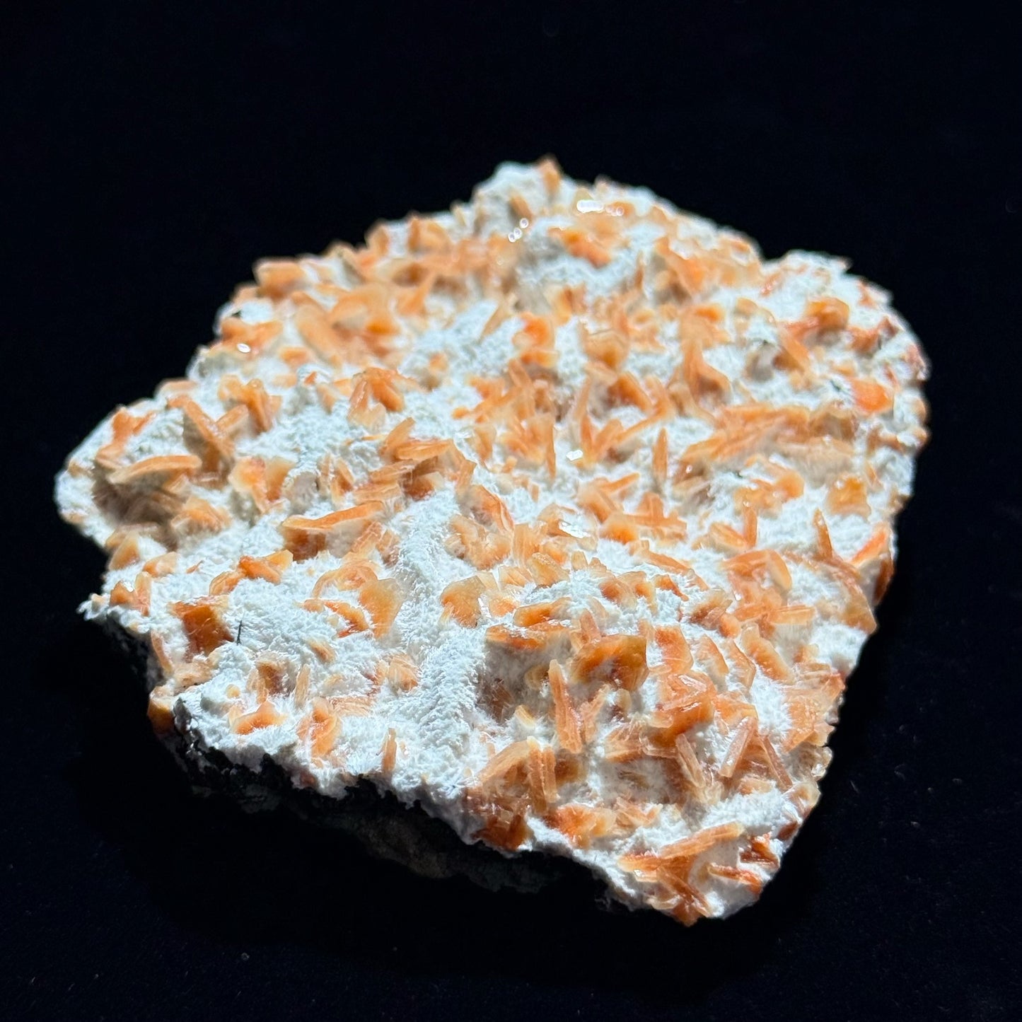印度橙色片沸石｜天然礦石原礦標本｜Indian Orange Heulandite Specimen｜溫暖療癒・淨化能量・提升創造力