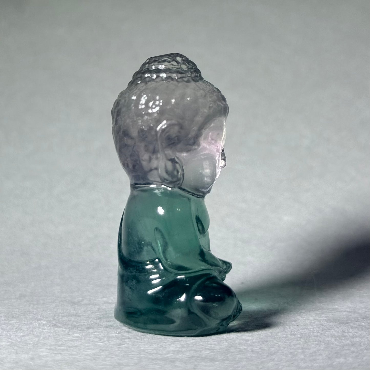 螢石手工雕刻佛像