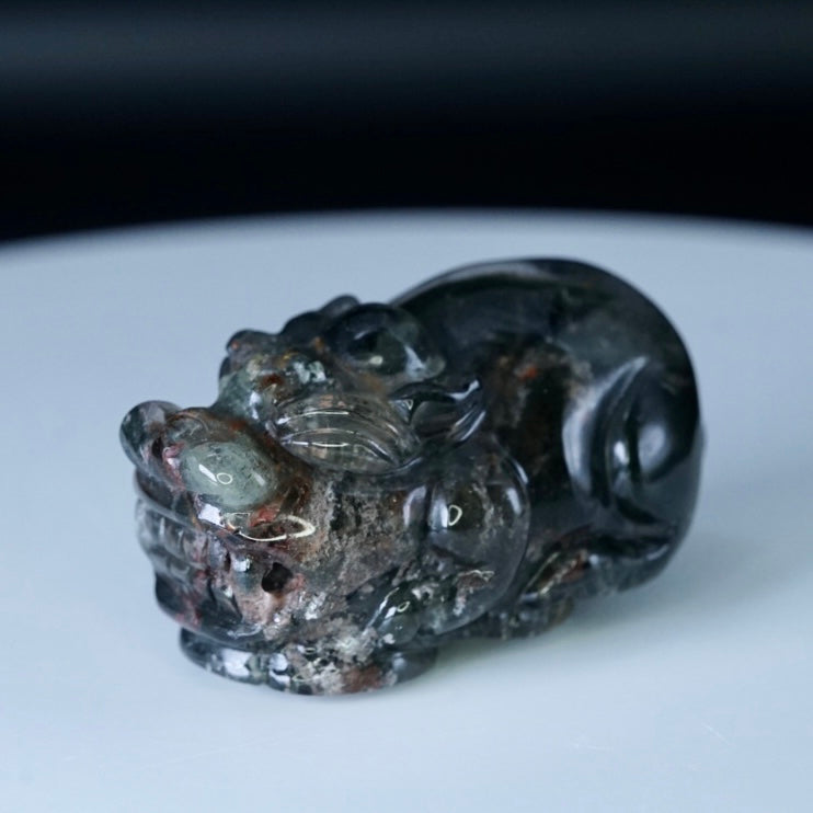 Phantom Crystal Pixiu for Wealth