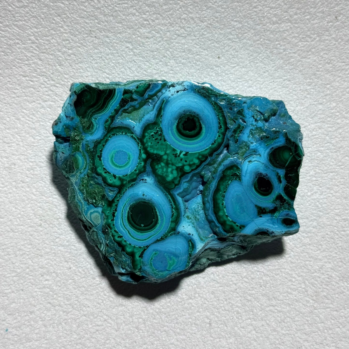 硅孔雀石原石｜天然礦石擺件｜Chrysocolla Raw Stone｜舒緩壓力・穩定情緒・溫柔療癒