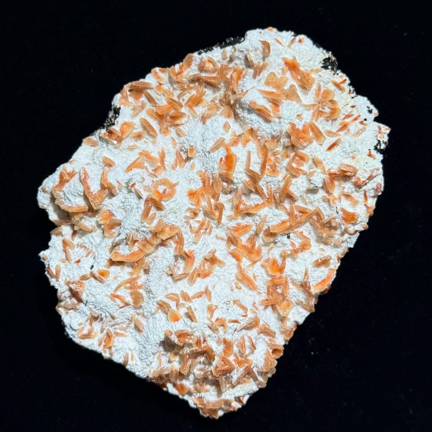 印度橙色片沸石｜天然礦石原礦標本｜Indian Orange Heulandite Specimen｜溫暖療癒・淨化能量・提升創造力
