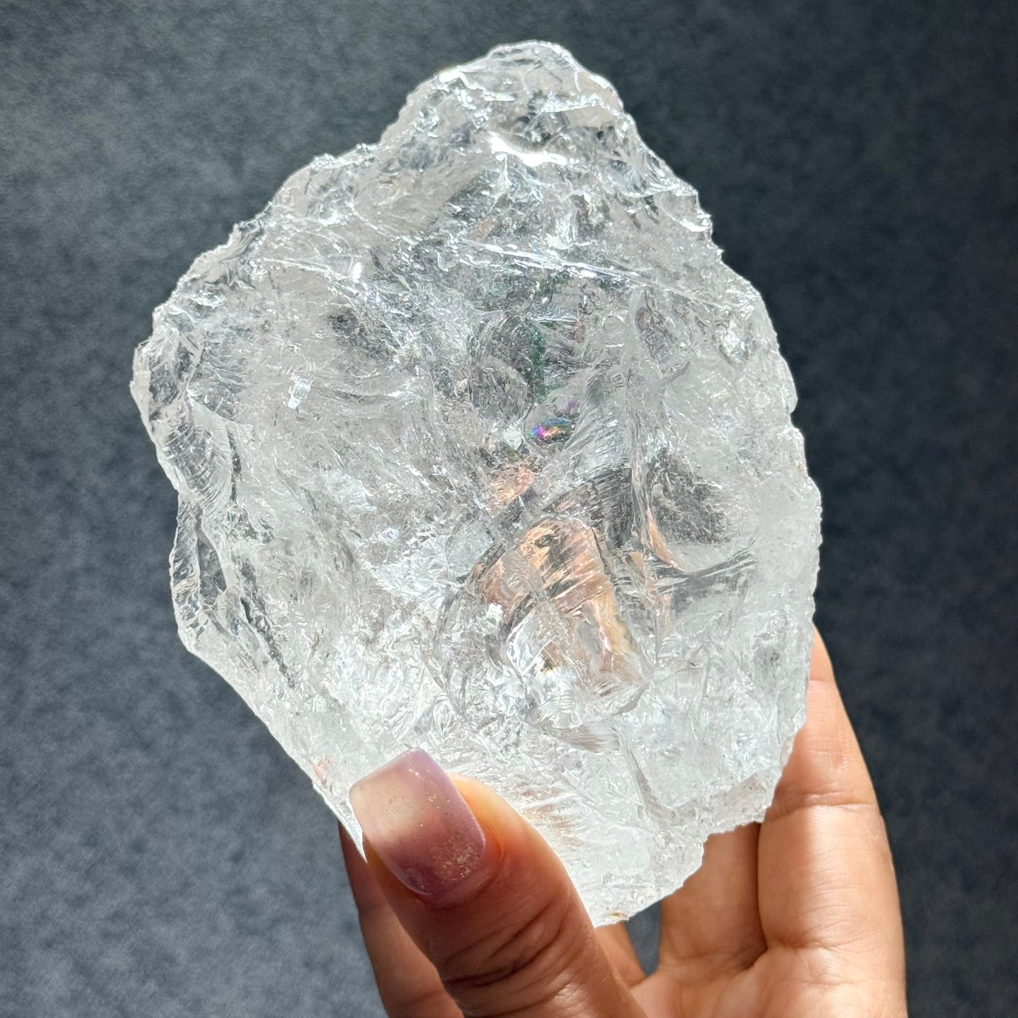 白阿塞原石｜天然水晶原石｜White Azeztulite Raw Stone｜高頻淨化・靈性連結・覺察提升