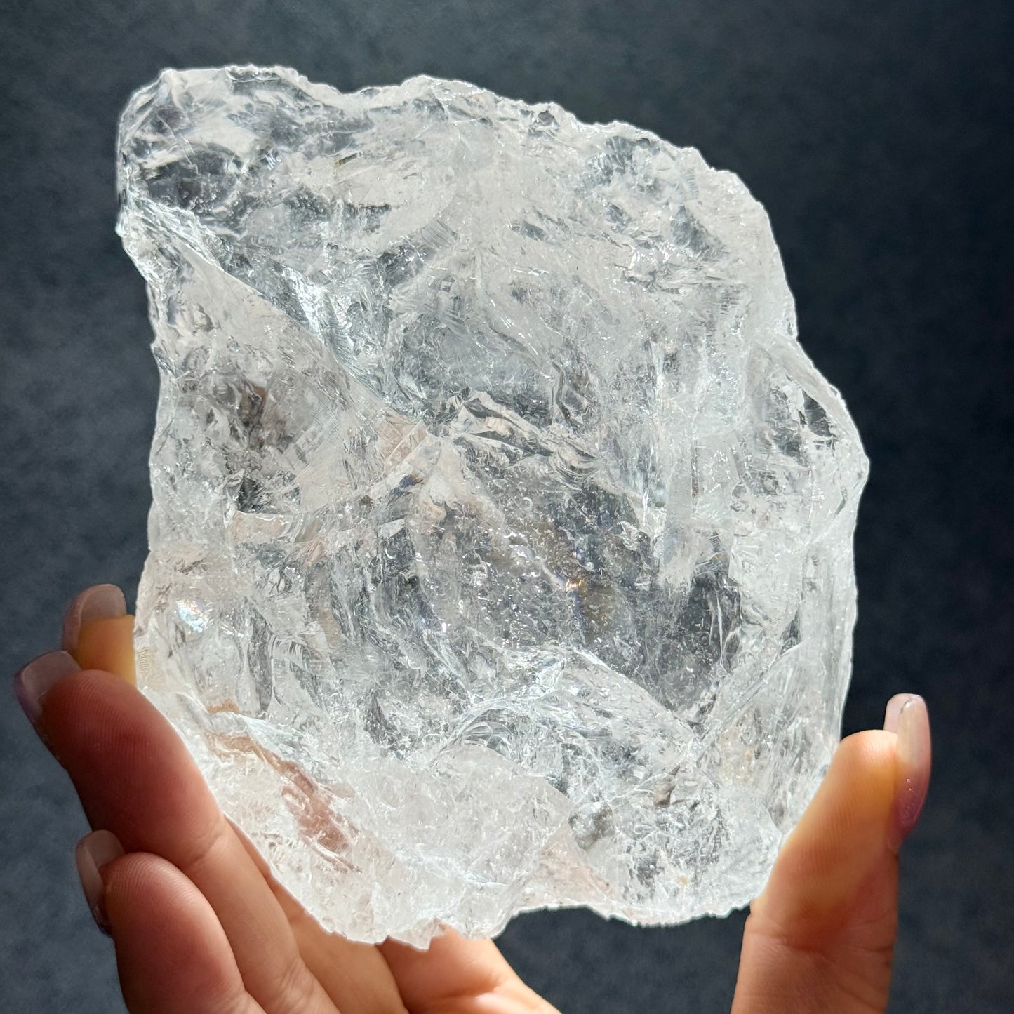 白阿塞原石｜天然水晶原石｜White Azeztulite Raw Stone｜高頻淨化・靈性連結・覺察提升