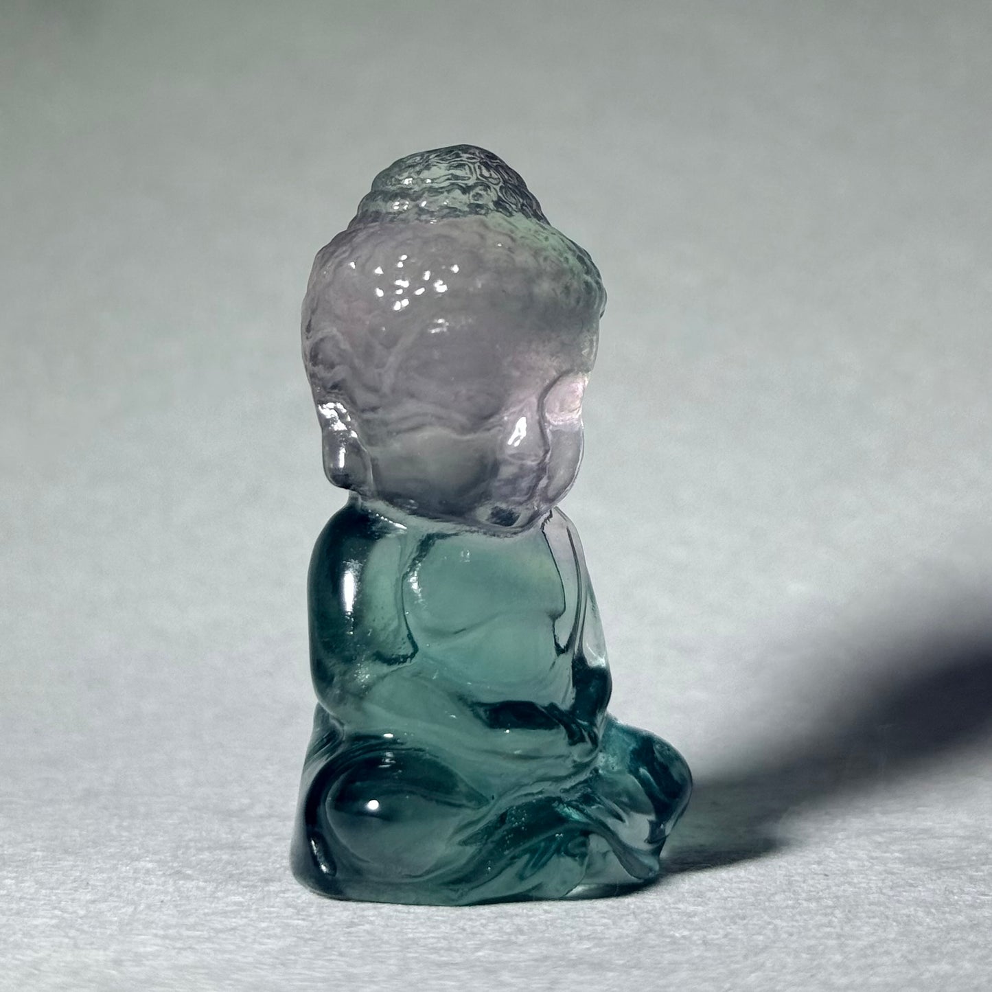 螢石手工雕刻佛像