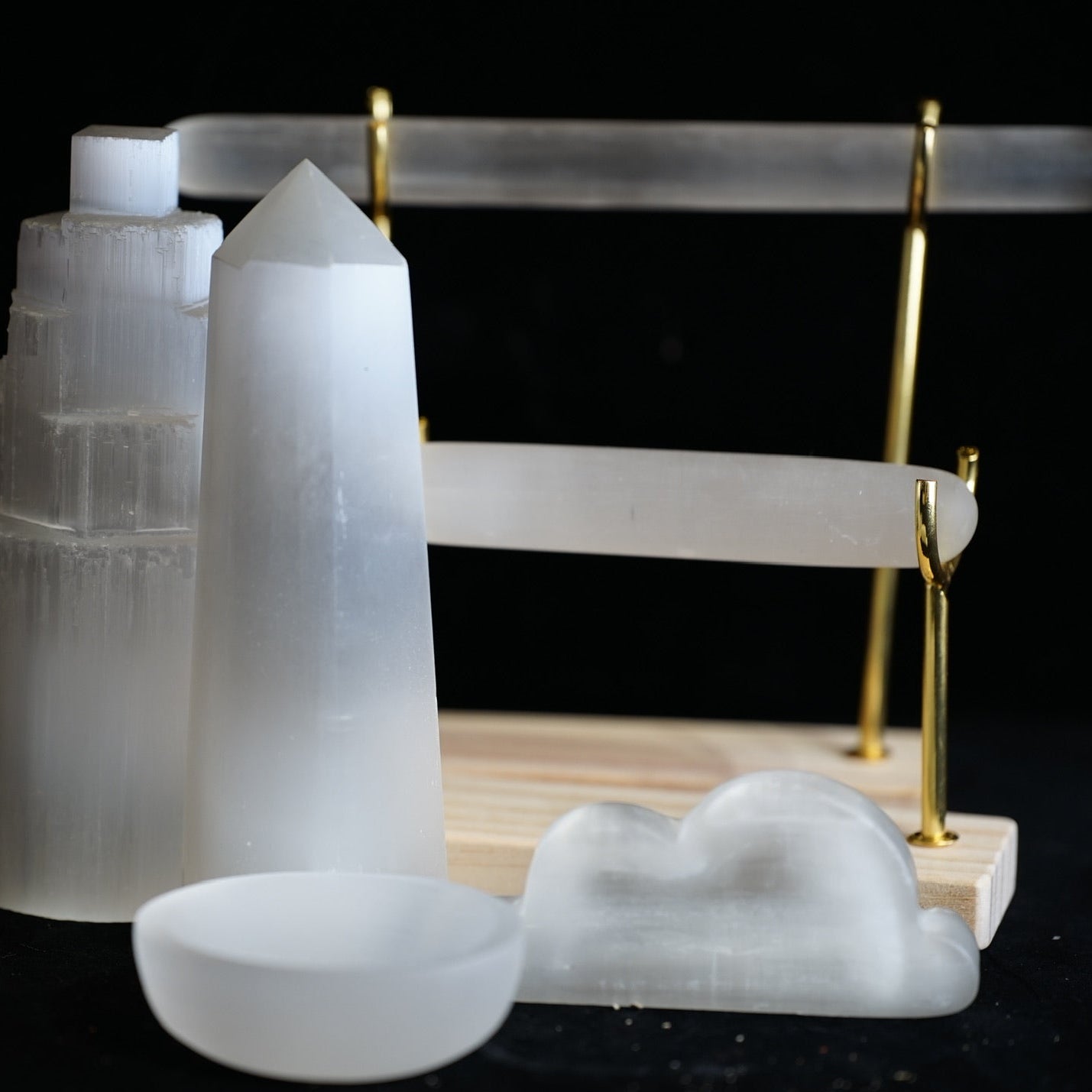 透石膏能量淨化架