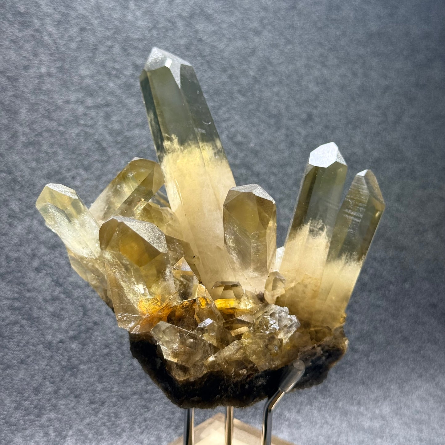巴西黃水晶簇｜天然水晶原礦擺件｜Brazilian Citrine Cluster｜招財偏財・事業運提升・陽光正能量