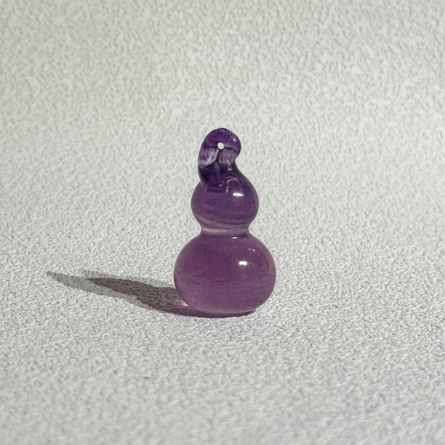 FFluorite Gourd Crystal Figurine｜Emotional Balance・Health Protection・Abundance