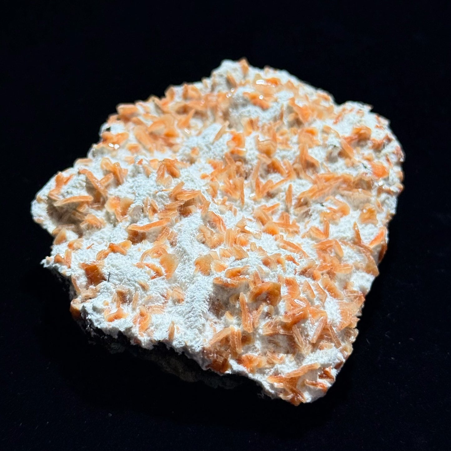 印度橙色片沸石｜天然礦石原礦標本｜Indian Orange Heulandite Specimen｜溫暖療癒・淨化能量・提升創造力