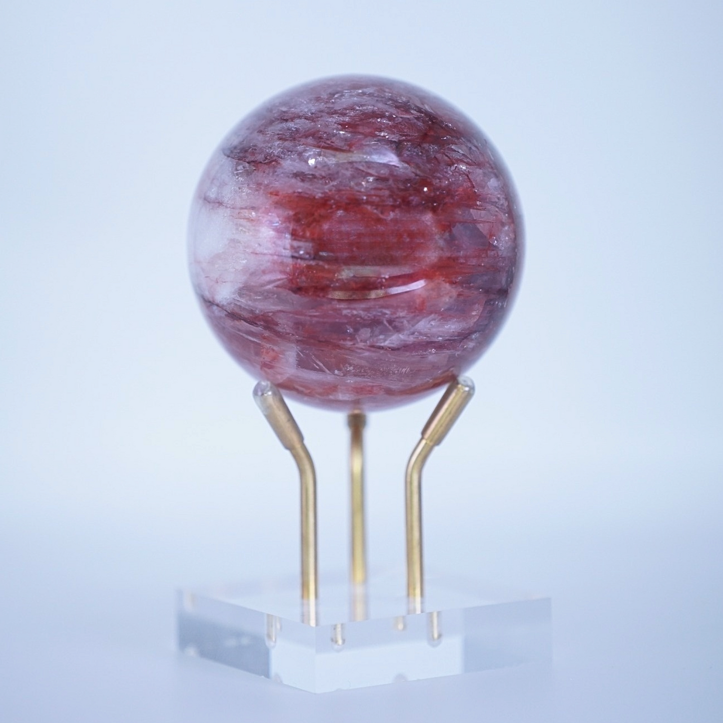 Rhodochrosite Crystal Ball