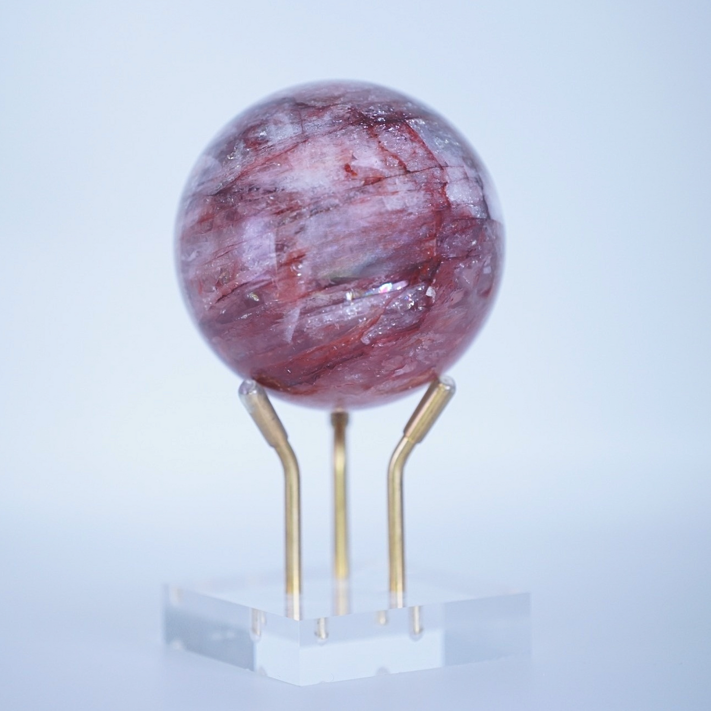 Rhodochrosite Crystal Ball