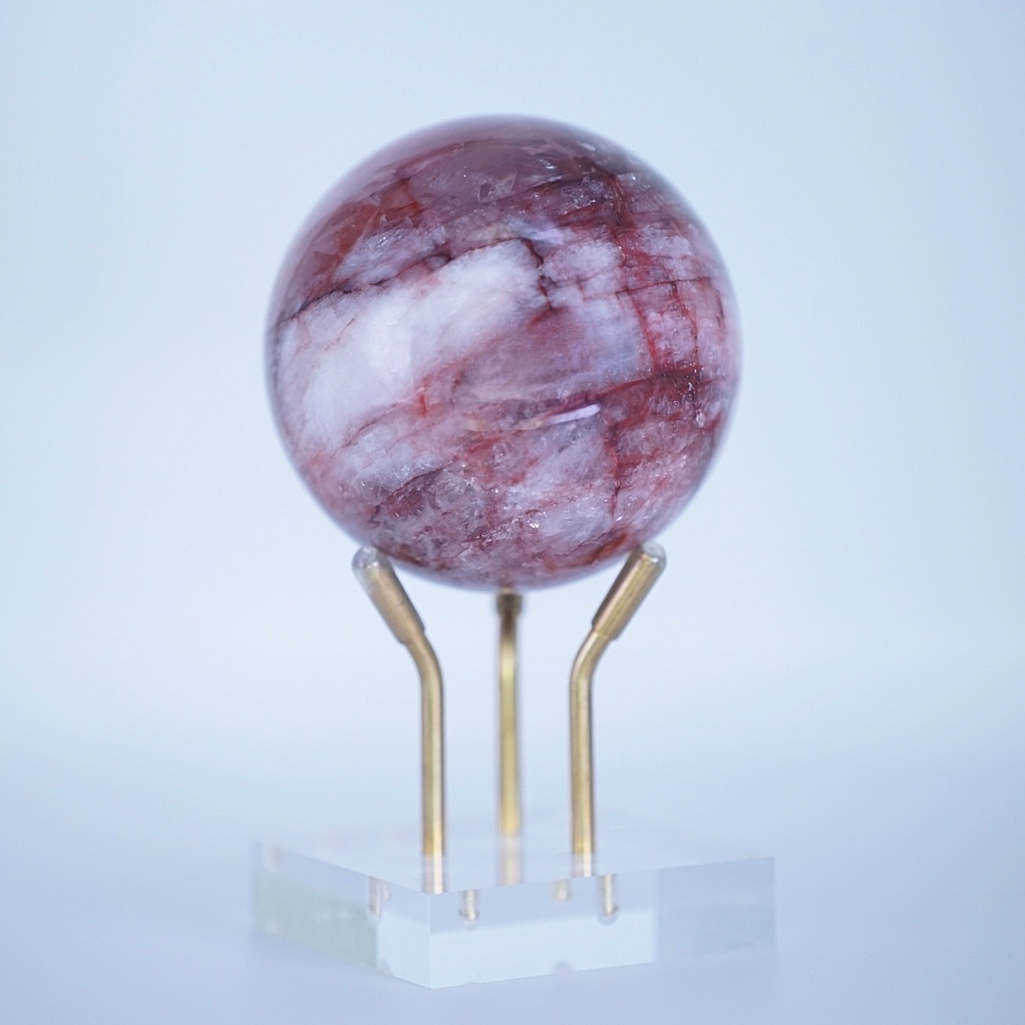 Rhodochrosite Crystal Ball