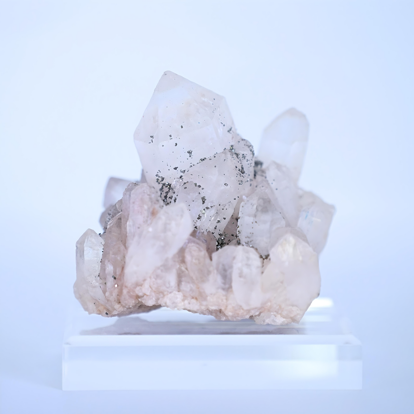 Quartz with Pyrite