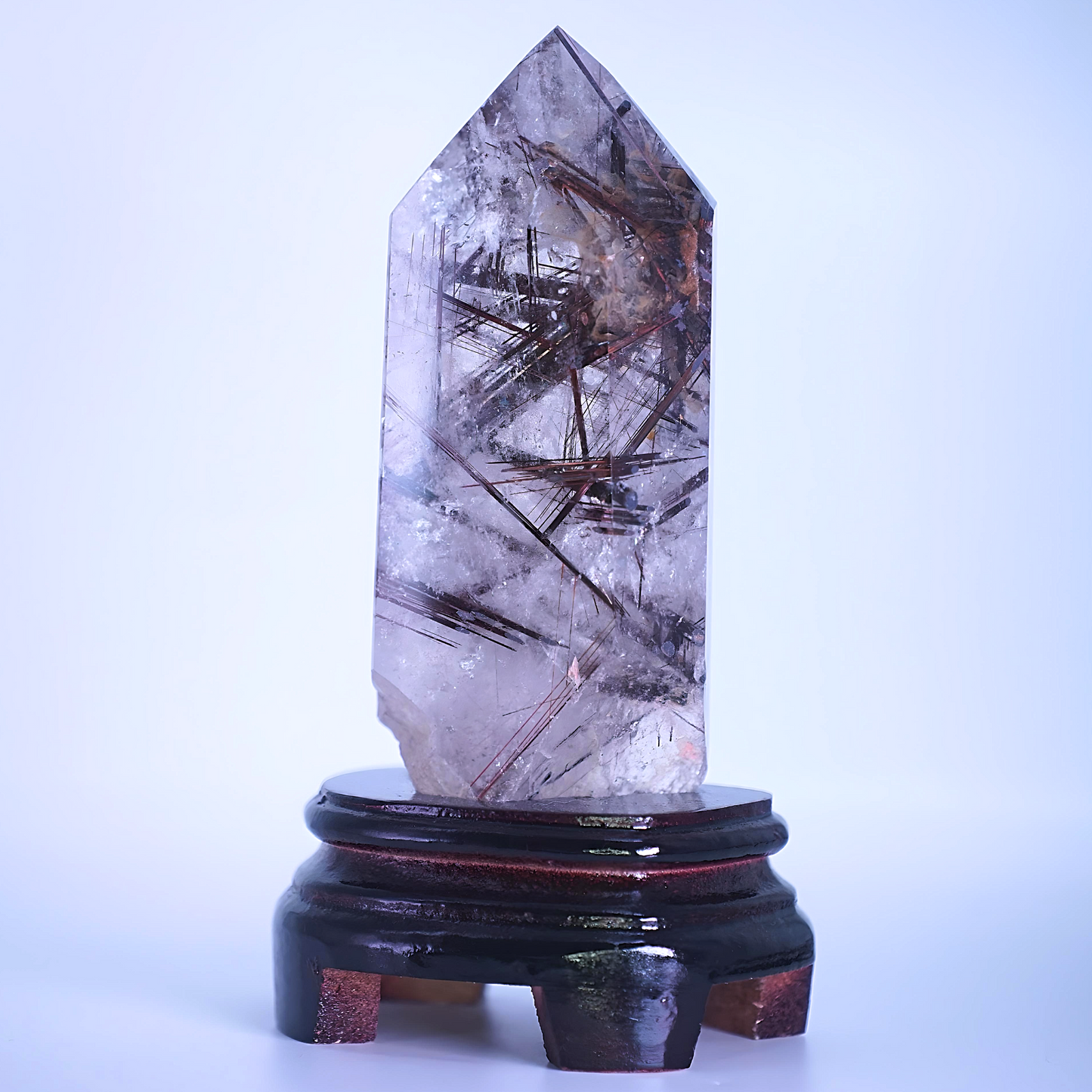 Bronze Rutilated Quartz Crystal Point