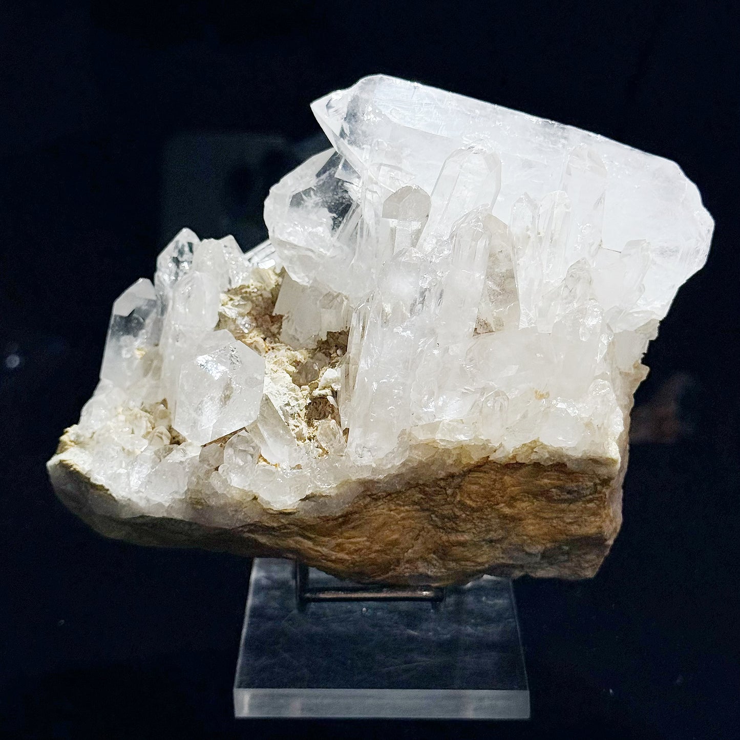 印度喜瑪縫合白水晶簇｜天然水晶簇原礦｜Indian Himalayan Suture Quartz Cluster｜淨化能量・放大意念・守護空間