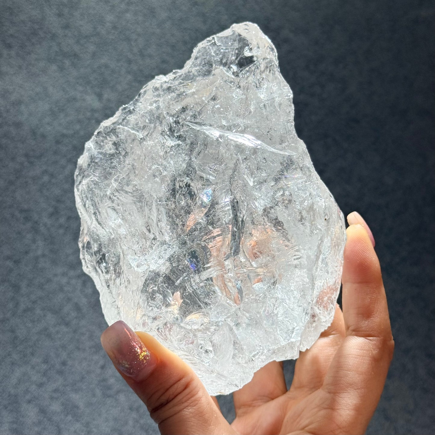 白阿塞原石｜天然水晶原石｜White Azeztulite Raw Stone｜高頻淨化・靈性連結・覺察提升