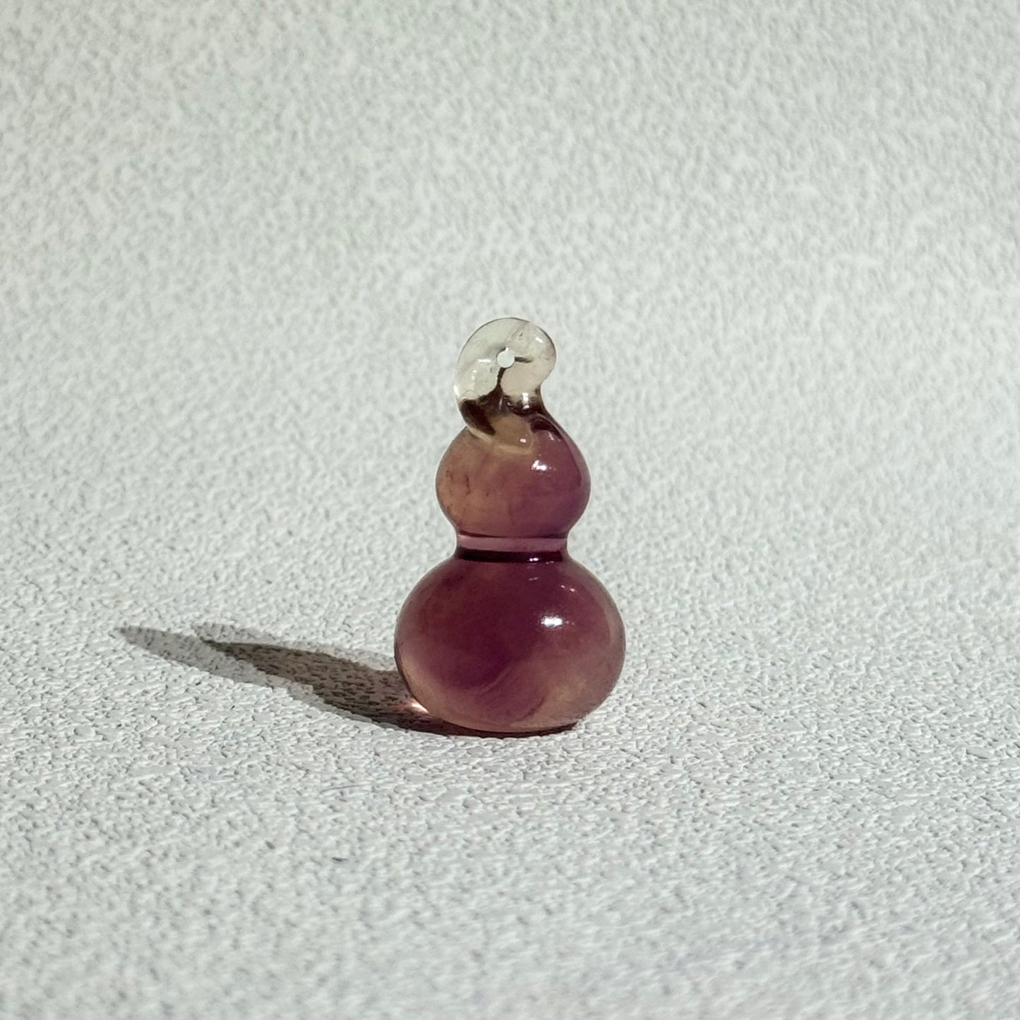 FFluorite Gourd Crystal Figurine｜Emotional Balance・Health Protection・Abundance