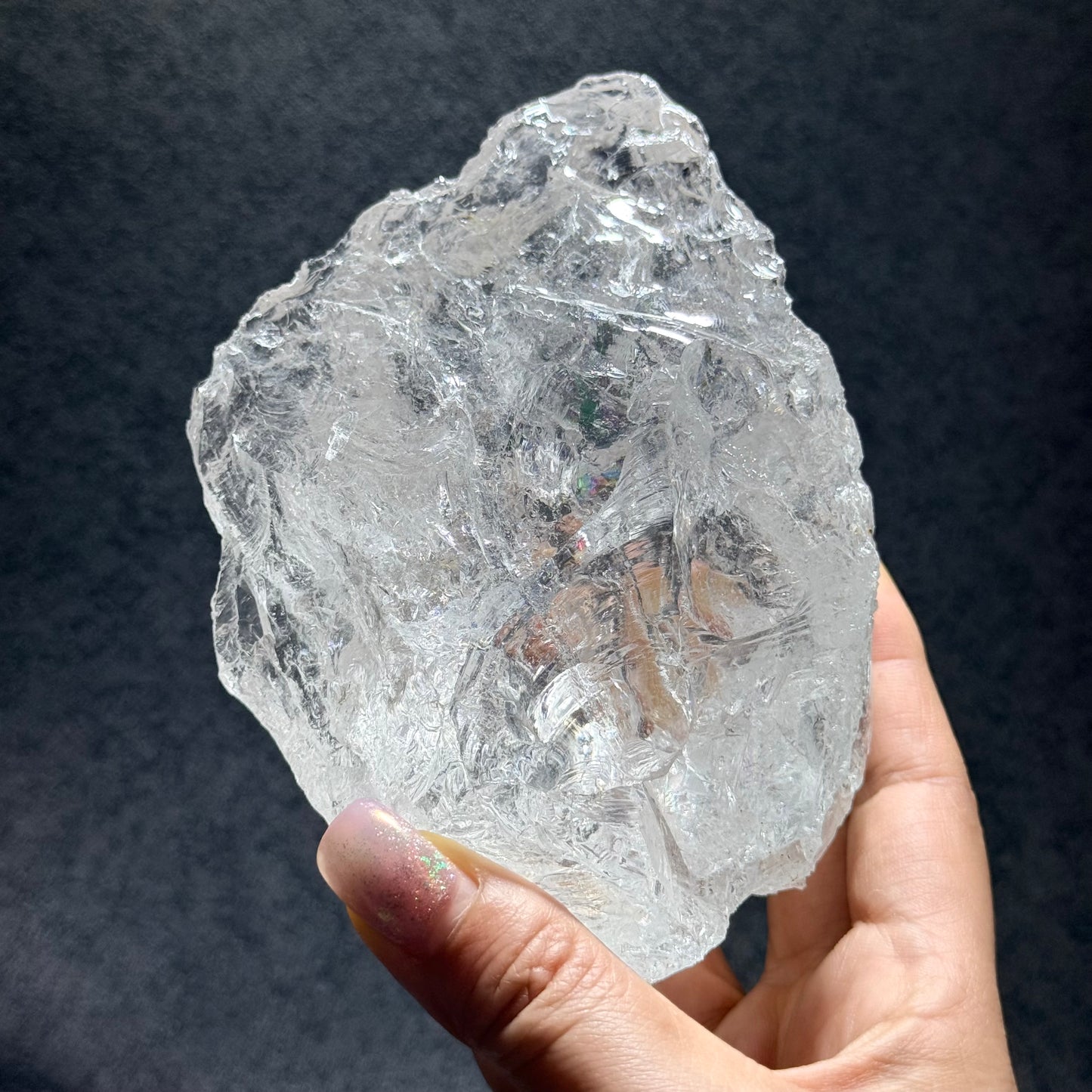 白阿塞原石｜天然水晶原石｜White Azeztulite Raw Stone｜高頻淨化・靈性連結・覺察提升